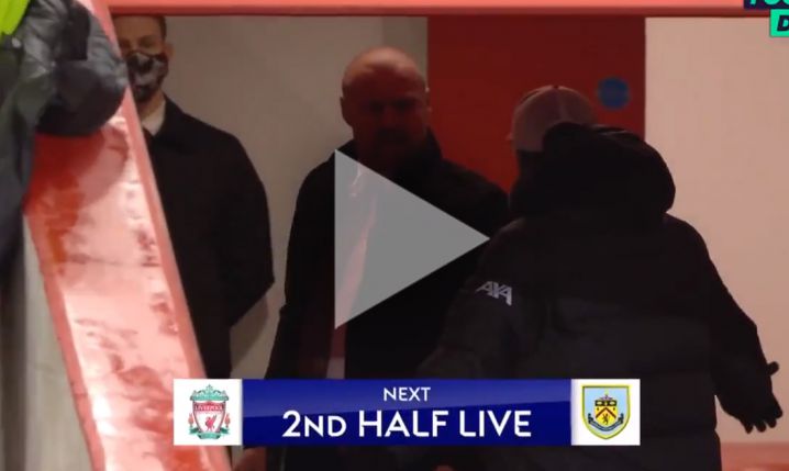 SPIĘCIE Kloppa z trenerem Burnley w tunelu... [VIDEO]